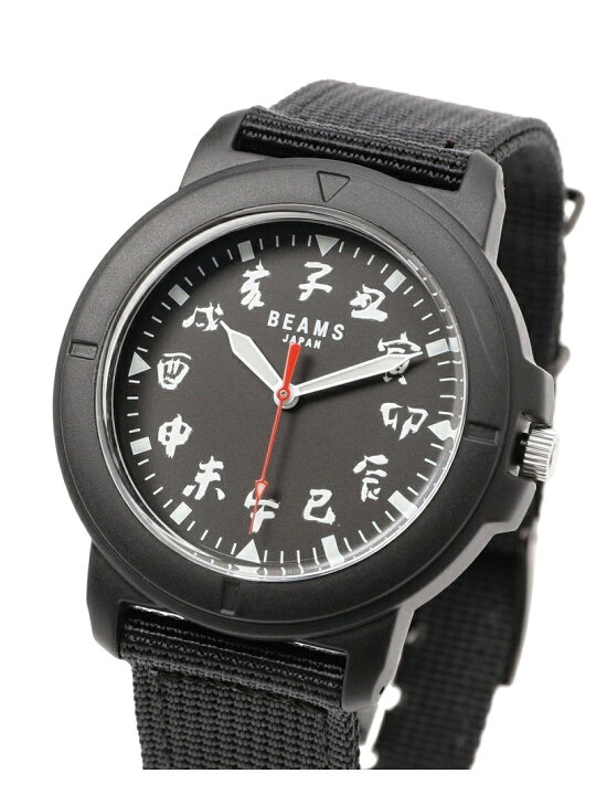 楽天市場】BEAMS JAPAN / 別注 オールブラック Zodiac 3H ウォッチ 