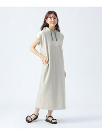 【SALE／40%OFF】フーディーカット ワンピース BEAMS HEART WOMEN ビームス ハート ワンピース・ドレス その他のワンピース・ドレス ブラック ベージュ【RBA_E】【送料無料】[Rakuten Fashion]