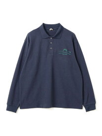 【SALE／30%OFF】【別注】JONES / ロングスリーブ ワッフル ポロシャツ BEAMS GOLF ORANGE LABEL ビームス ゴルフ トップス ポロシャツ ブラック ネイビー【RBA_E】【送料無料】[Rakuten Fashion]