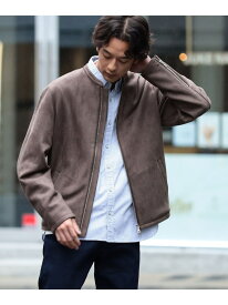 【SALE／50%OFF】BEAMS HEART / フェイクスエード シングル ライダースジャケット BEAMS HEART MEN ビームス ハート ジャケット・アウター ブルゾン・ジャンパー ブラウン【RBA_E】【送料無料】[Rakuten Fashion]