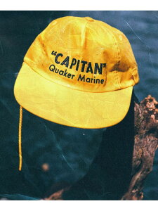 �y�ʒ��zQuaker Marine Supply Co. / Capitan Whale Watcher Yellow BEAMS PLUS �r�[���X ���� �X�q ���̑��̖X�q �C�G���[�y���������z[Rakuten Fashion]