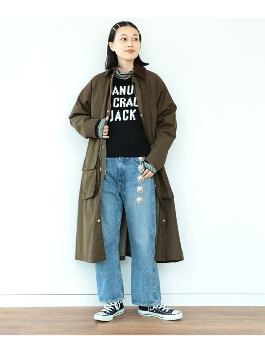 楽天市場】Barbour × BEAMS BOY / 別注 Balvenie Long Jacket BEAMS 