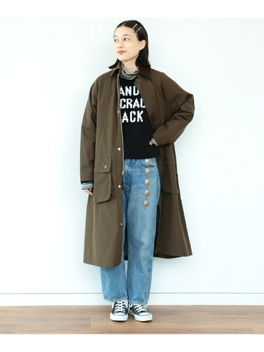 楽天市場】Barbour × BEAMS BOY / 別注 Balvenie Long Jacket BEAMS 
