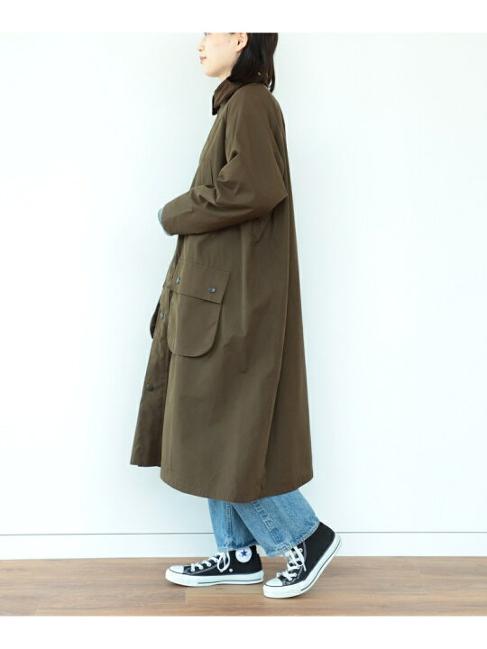 楽天市場】Barbour × BEAMS BOY / 別注 Balvenie Long Jacket BEAMS 