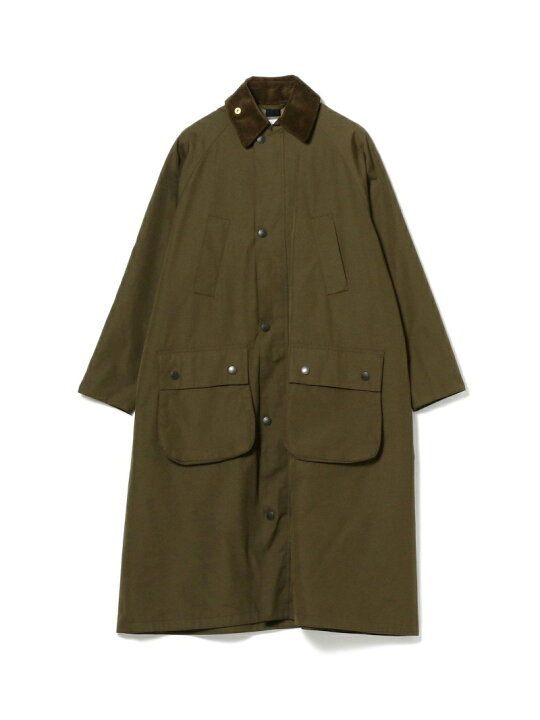 楽天市場】Barbour × BEAMS BOY / 別注 Balvenie Long Jacket BEAMS 
