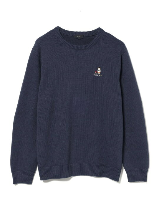 楽天市場】ベアー 刺繍 クルーネック ニット 25AW BEAMS HEART MEN 