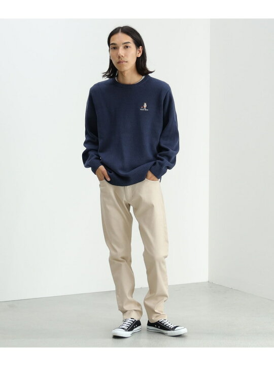 楽天市場】ベアー 刺繍 クルーネック ニット 25AW BEAMS HEART MEN 