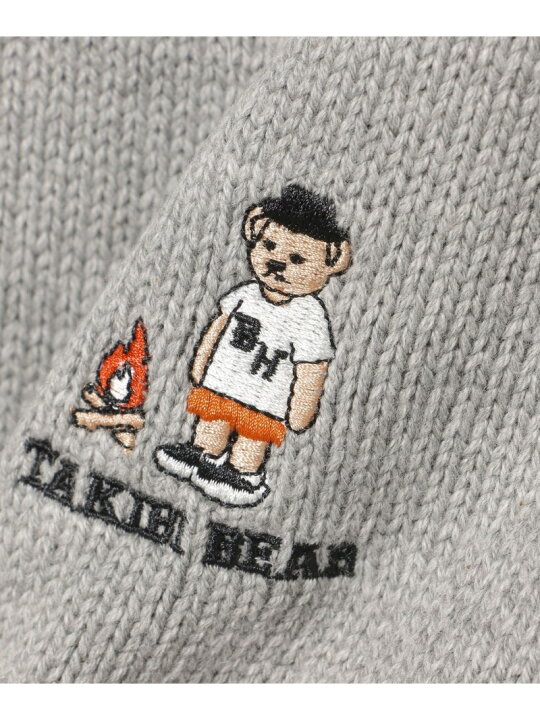 楽天市場】ベアー 刺繍 クルーネック ニット 25AW BEAMS HEART MEN 