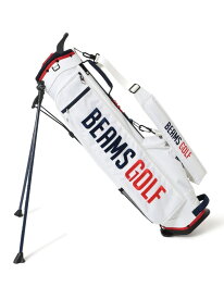 【百名品】BEAMS GOLF / オリジナル スリムスタンド キャディバッグ 2 BEAMS GOLF ビームス ゴルフ スポーツ・アウトドア用品 ゴルフグッズ ホワイト グリーン【送料無料】[Rakuten Fashion]