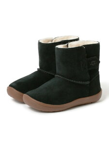 UGG(R) / �L�b�Y Toddler KEELAN II (13.5~18.5cm) 25AW �M�t�g �v���[���g �h�� �u�[�c ���ǂ� �r�[���X �R�h�� �r�[���X �V���[�Y�E�C �X�j�[�J�[ �u���b�N �u���E���y���������z[Rakuten Fashion]