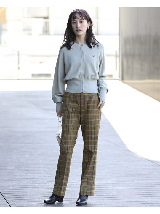 楽天市場】FRED PERRY × Ray BEAMS / 別注 クルーネック カーディガン  