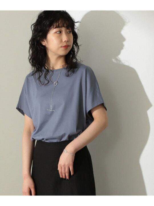 楽天市場】ATON / スビン キャップスリーブ Tシャツ Demi-Luxe BEAMS  