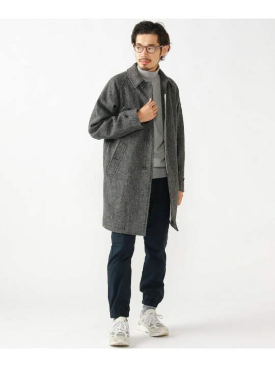 楽天市場】BEAMS PLUS / ハリスツイード バルカラー コート BEAMS PLUS 