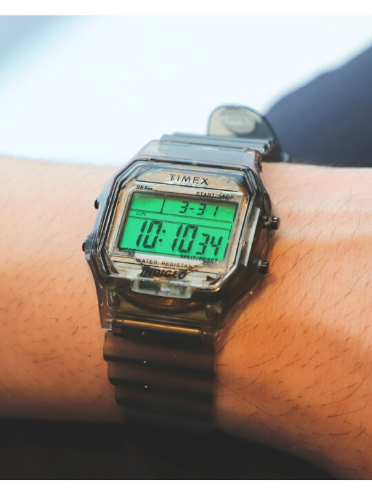 楽天市場】TIMEX × BEAMS / 別注 Classics Digital ブラック 