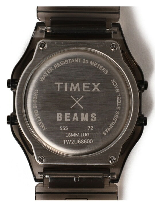 楽天市場】TIMEX × BEAMS / 別注 Classics Digital ブラック 