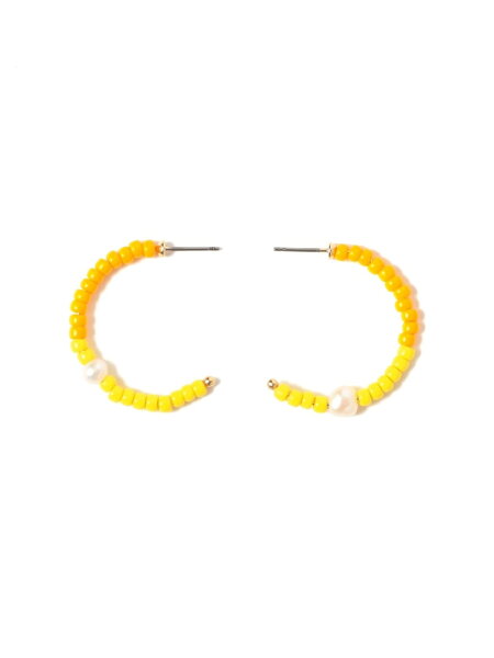 【SALE／50%OFF】淡水パール * ビーズ ピアス BEAMS BOY ビームス ウイメン アクセサリー・腕時計 その他のアクセサリー・腕時計 ホワイト イエロー ピンク【RBA_E】[Rakuten Fashion]