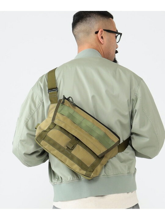 楽天市場】BRIEFING * BEAMS PLUS / 別注 FLEET MESSENGER BAG KHAKI 