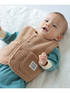 �yWEB����z�x�r�[ �{�A �x�X�g 2026FW(70~80cm) �H�~ ��� �l�C �v�`�v�� �J�W���A�� �������� BEAMS mini �r�[���X �~�j �g�b�v�X �x�X�g�E�W�� �O���[ �z���C�g[Rakuten Fashion]