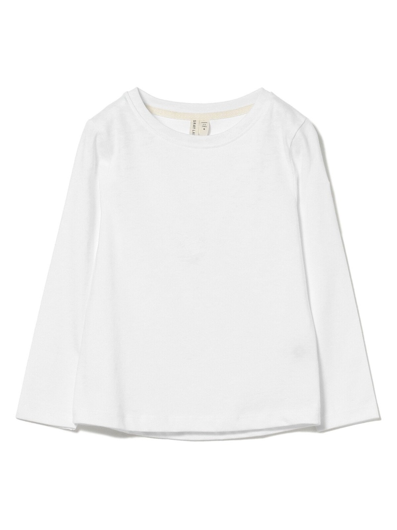GRAY LABEL / ロングスリーブ Tシャツ 21(1~8才) こども ビームス コドモ ビームス カットソー Tシャツ ホワイト【送料無料】[Rakuten Fashion] Tシャツ・カットソー