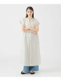 ルランゼフィール リネン ワンピース(S~M) 25SS 旅行 着回し 涼しい 体型カバー ゆったり リラックス B:MING by BEAMS ビーミング ライフストア バイ ビームス ワンピース・ドレス シャツワンピース ベージュ ブルー ネイビー【送料無料】[Rakuten Fashion]
