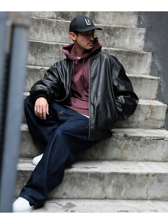 楽天市場】レザー ボマージャケット 24AW BEAMS ビームス メン 