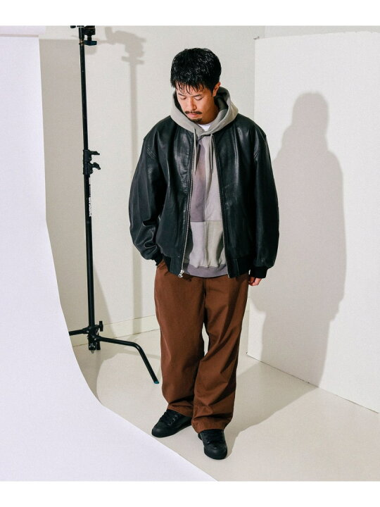 楽天市場】レザー ボマージャケット 24AW BEAMS ビームス メン