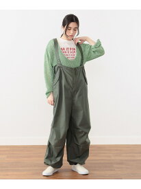 BEAMS BOY / US ARMY オーバー パンツ BEAMS BOY ビームス ウイメン オールインワン・オーバーオール オールインワン・つなぎ カーキ ブラック【送料無料】[Rakuten Fashion]