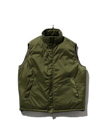 【SALE／40%OFF】BEAMS PLUS / ナイロン リップストップ ミリタリー パフ ベスト BEAMS PLUS ビームス メン ジャケット・アウター ダウンジャケット・ダウンベスト ベージュ カーキ ネイビー【RBA_E】【送料無料】[Rakuten Fashion]