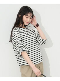 BEAMS HEART / タックスリーブ プルオーバー 24SS BEAMS HEART WOMEN ビームス ハート トップス カットソー・Tシャツ ブルー パープル【送料無料】[Rakuten Fashion]