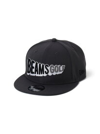 【別注】NEW ERA /3Dフラッグ刺繍 9FIFTY キャップ BEAMS GOLF ビームス ゴルフ 帽子 キャップ ネイビー【先行予約】*【送料無料】[Rakuten Fashion]