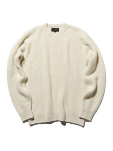 BEAMS PLUS / 7�Q�[�W �K�[�^�[ �X�e�b�` �N���[�l�b�N BEAMS PLUS �r�[���X ���� �g�b�v�X �j�b�g �z���C�g �u���b�N �S�[���h �I�����W �l�C�r�[�y���������z[Rakuten Fashion]