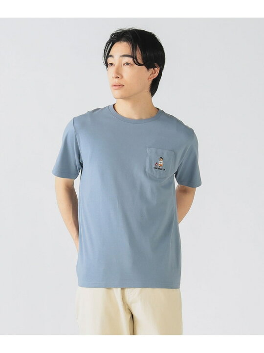 楽天市場】【Unisex】BEAMS HEART / タキビ ベアー ポケット Tシャツ 