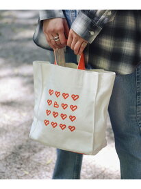 B-HEARTロゴ キャンバス バッグ 25SS レディース トートバッグ BEAMS HEART WOMEN ビームス ハート バッグ ハンドバッグ オレンジ ブラック レッド[Rakuten Fashion]