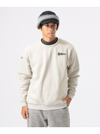 ORANGE LABEL / KARUISHI レイヤード風 プルオーバー BEAMS GOLF ORANGE LABEL ビームス ゴルフ トップス スウェット・トレーナー ブラック グレー【送料無料】[Rakuten Fashion]