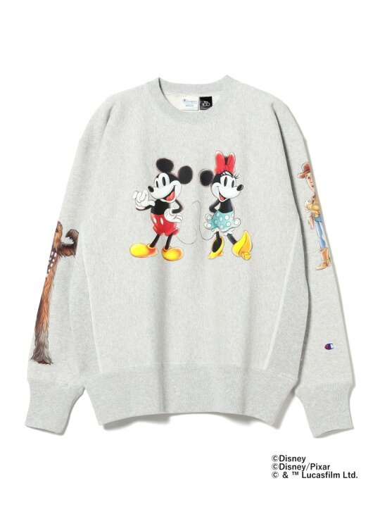 楽天市場】Champion * BEAMS / Disney100 Collection Crewneck Sweat 