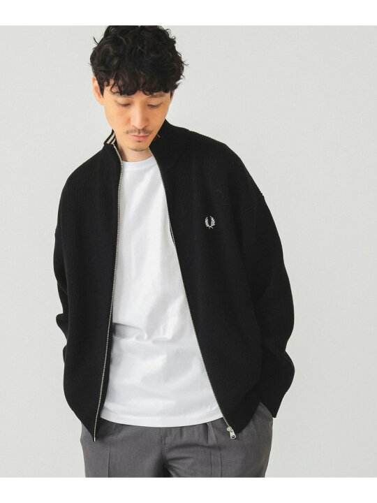 楽天市場】【別注】FRED PERRY / ドライバーズ ニット 24AW ギフト 
