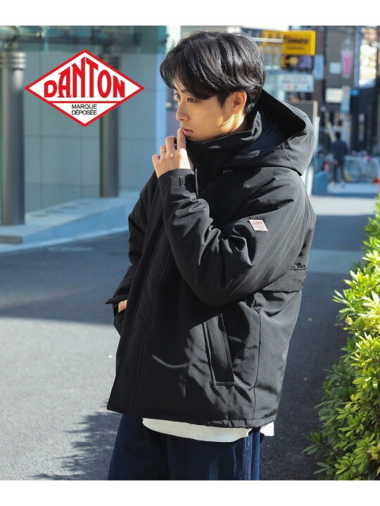 楽天市場】【4サイズ展開】DANTON / Down Army Hood Jacket 24AW 