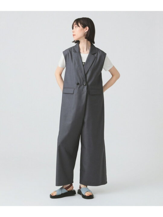 RayBEAMS レイビームス サロペット オールインワン ワイド B1537 Ray 