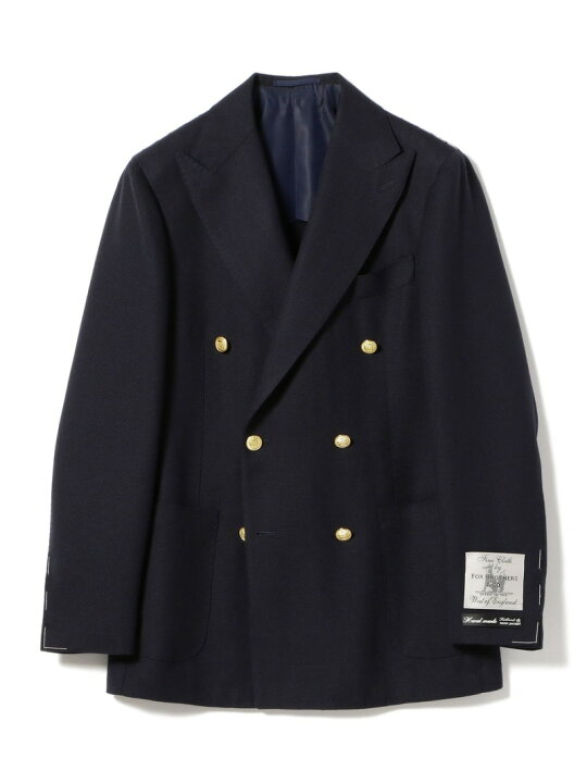 楽天市場】BEAMS F / FOX BROTHERS ダブルブレスト ブレザー BEAMS F 