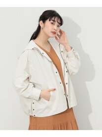 BEAMS HEART / ポンチョ風 ブルゾン BEAMS HEART WOMEN ビームス ハート ジャケット・アウター ブルゾン・ジャンパー ホワイト カーキ ネイビー【送料無料】[Rakuten Fashion]