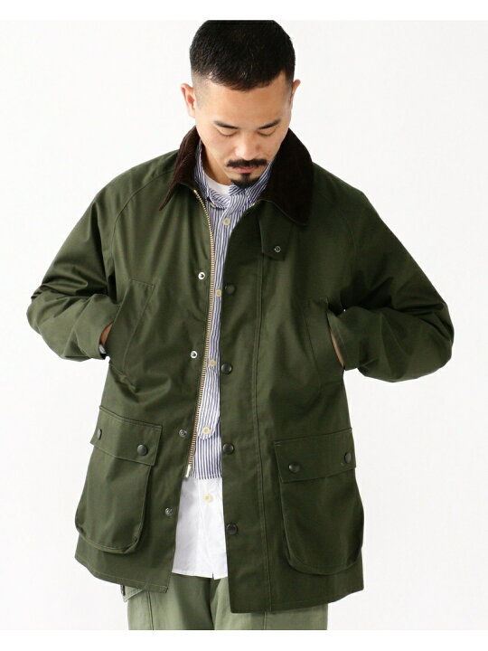 楽天市場】Barbour * BEAMS PLUS / 別注 BEDALE Barbour TECH CLASSIC 