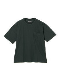 AUBERGE / ADAN クルーネック Tシャツ Brilla per il gusto ビームス メン トップス カットソー・Tシャツ グレー グリーン【送料無料】[Rakuten Fashion]