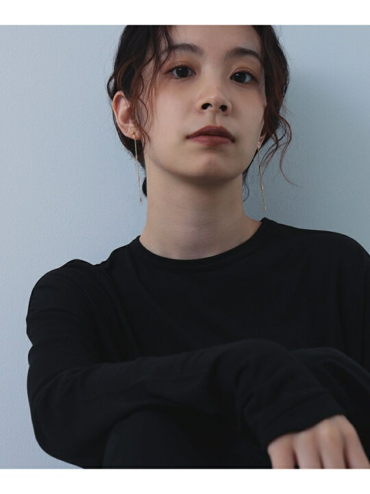 楽天市場】PHILIPPE AUDIBERT / ERIN チェーンピアス ゴールド Demi 