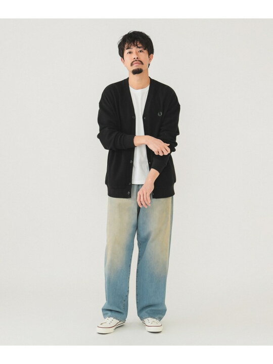 楽天市場】【別注】FRED PERRY / リラックス ピケ カーディガン BEAMS 