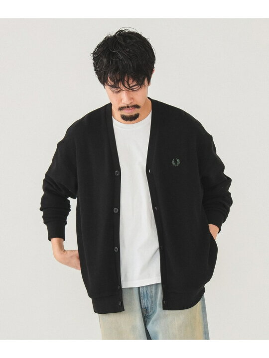 楽天市場】【別注】FRED PERRY / リラックス ピケ カーディガン BEAMS 