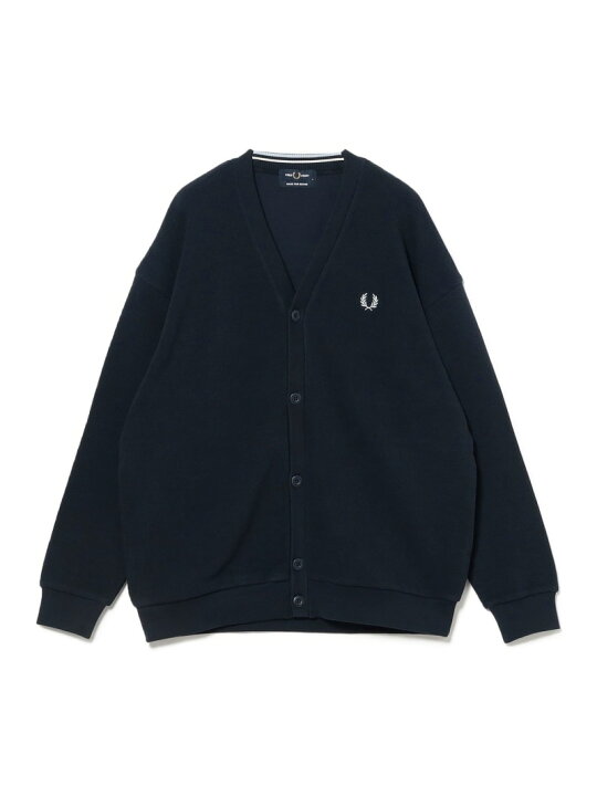 楽天市場】【別注】FRED PERRY / リラックス ピケ カーディガン BEAMS 