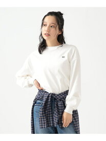 【別注】LACOSTE / ロングスリーブ クルーネック Tシャツ 25AW 秋冬 B:MING by BEAMS ビーミング ライフストア バイ ビームス トップス カットソー・Tシャツ ブラック ホワイト【先行予約】*【送料無料】[Rakuten Fashion]