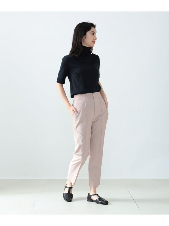 楽天市場】AK+1 / コットン 5分袖 ハイネックニット Demi-Luxe BEAMS 