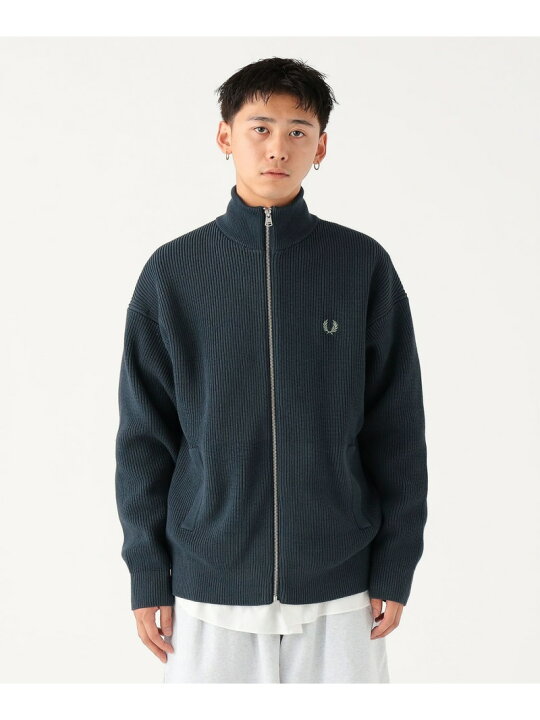 楽天市場】【別注】FRED PERRY / ジップ カーディガン BEAMS ビームス 