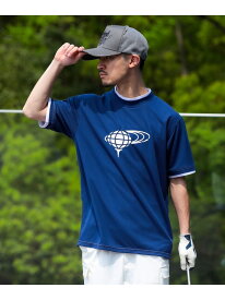 ORANGE LABEL / レイヤード モックネックシャツ BEAMS GOLF ORANGE LABEL ビームス ゴルフ トップス カットソー・Tシャツ ネイビー ホワイト ブラック【送料無料】[Rakuten Fashion]